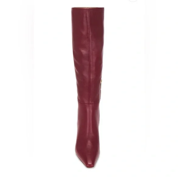 🎉NWOT Sam Edelman Sylvia Leather Knee-High Dress Boots - Size 9 - Picture 16 of 17